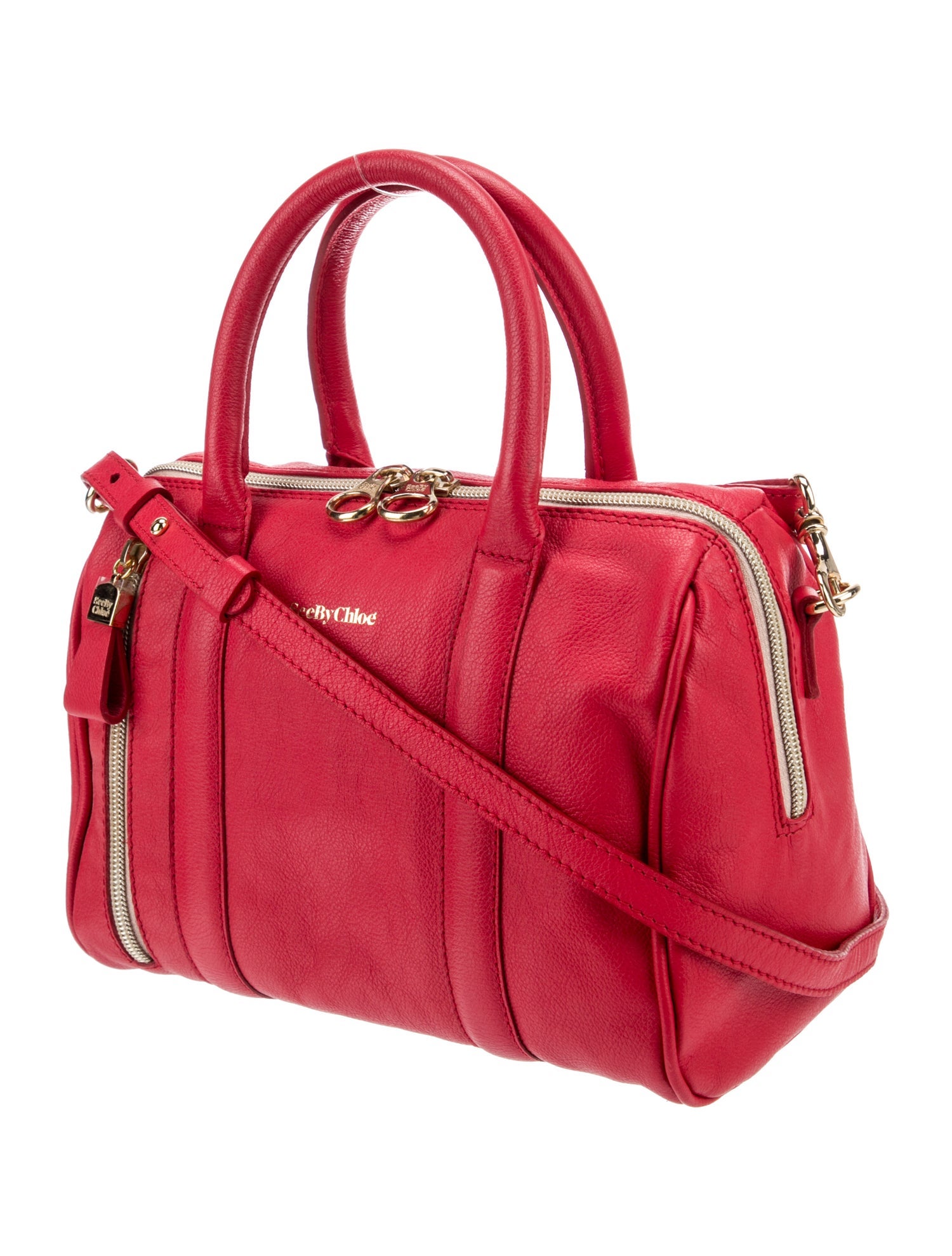 See by Chloé Leather Top Handle Bag
